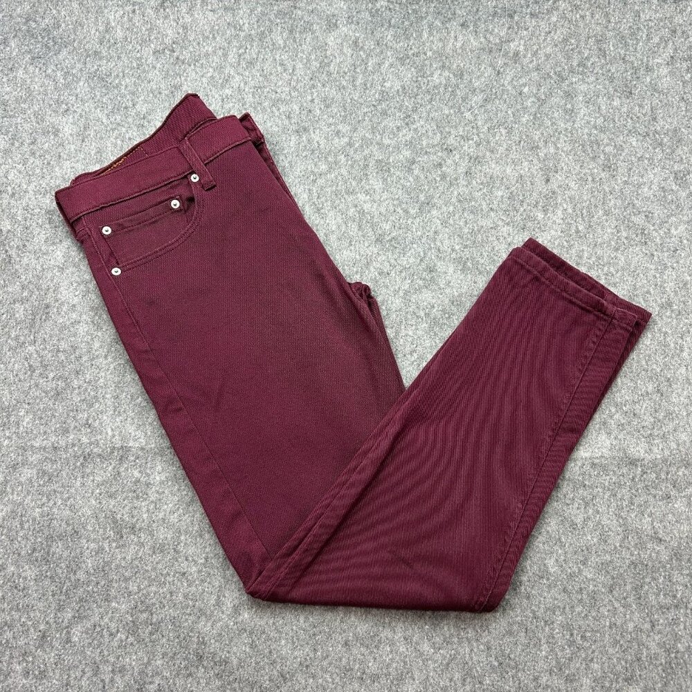 Levi's Slim Fit Jeans in Deep Burgundy